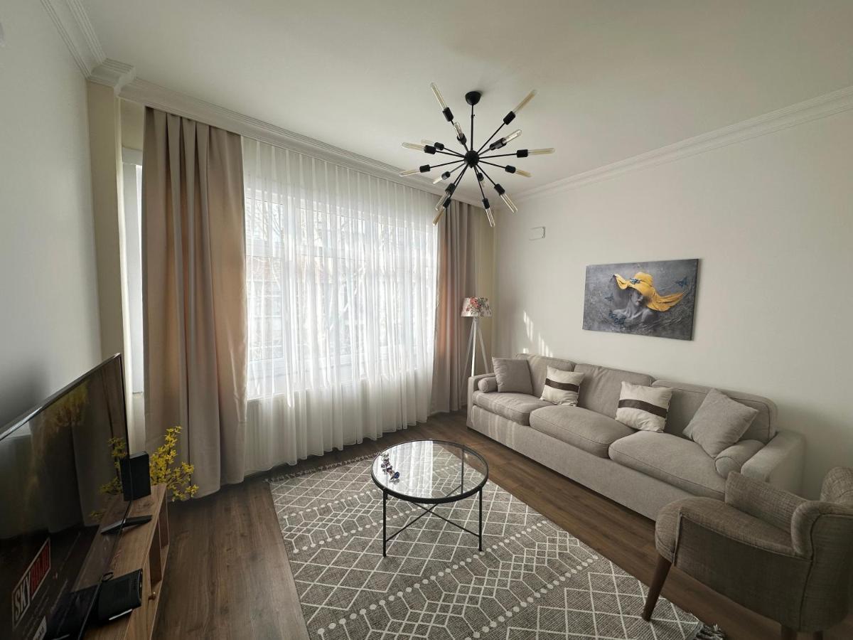 Center Of City In Besiktas 2 Plus 1 With 2 Bathroom And 3 Air Conditioner Стамбул Экстерьер фото